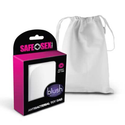 Blush Novelties Safe Sex Antibacterial Sex Toy Bag Small