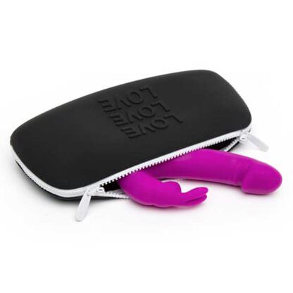 Happy Rabbit Love Silicone Sex Toy Storage Bag with Vibrators