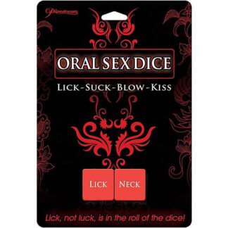 Oral Sex Dice Packaging
