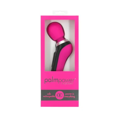 BMS Enterprises Palm Power Extreme Wand Vibrator Packaging Front