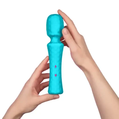 FemmeFunn Ultra Wand Vibrator Held In Hand