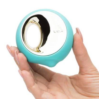 Lelo Ora 3 Oral Sex Vibrator Held In Hand