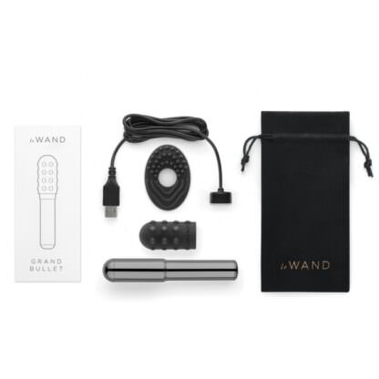 Le Wand Grand Bullet With Sleeve and Storage Bag