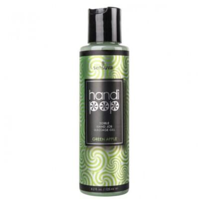 HandiPop Edible Hand Job Massage Gel Green Apple