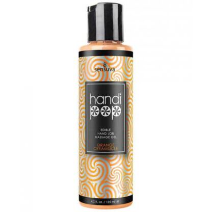HandiPop Edible Hand Job Massage Gel Orange Creamsicle