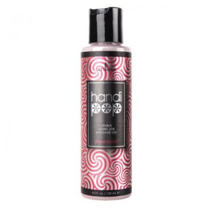 HandiPop Edible Hand Job Massage Gel Strawberry