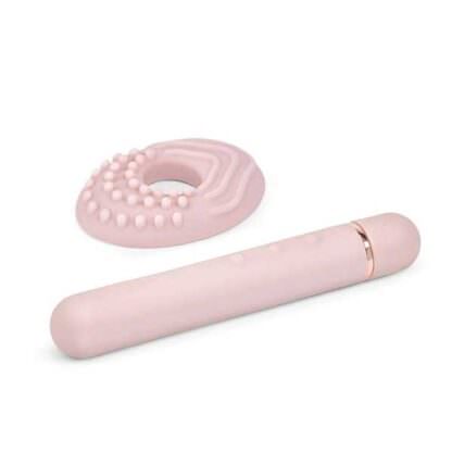 Le Wand Baton Vibrator and Vulva Accessory