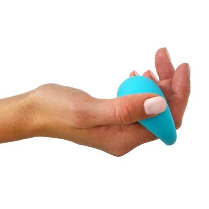 OhMiBod Lovelife Rev Finger Vibrator Held In Hand