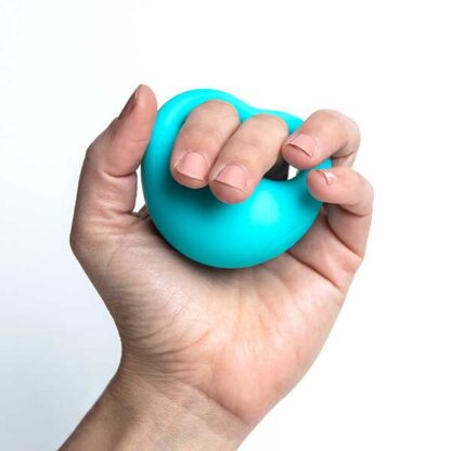 OhMiBod Lovelife Rev Finger Vibrator Held In Palm Of Hand