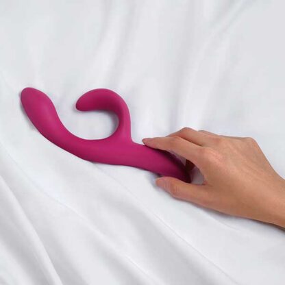 We-Vibe Nova 2 Rabbit Vibrator Held In Hand