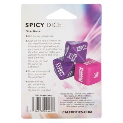 Spicy Sex Dice - Christian sex toy store - MarriedDance