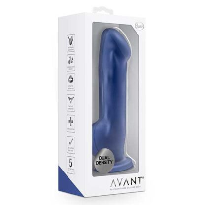 Blush Novelties Avant D8 Ergo INdigo Dildo Packaging