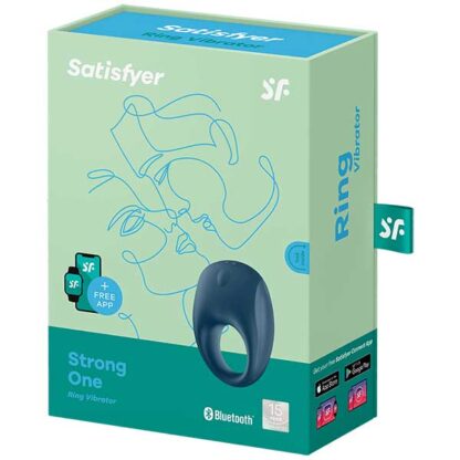 Satisfyer Strong One Vibrating Cock Ring Packaging