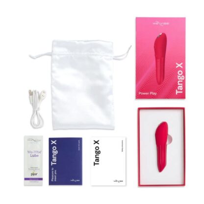 We-Vibe Tango X Bullet Vibrator Package Contents