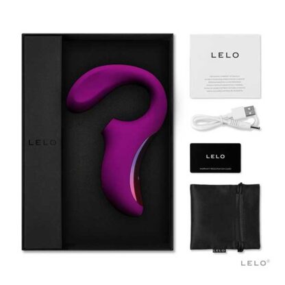 Lelo Enigma Dual Stimulation Sonic Massager Package Contents