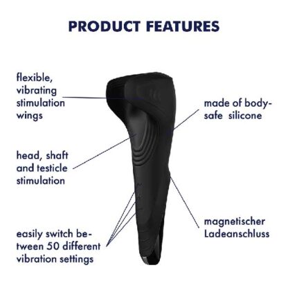 Satisfyer Men Wand Masturbator Features