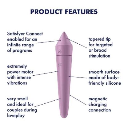 Satisfyer Ultra Power Bullet 8 Vibrator Features
