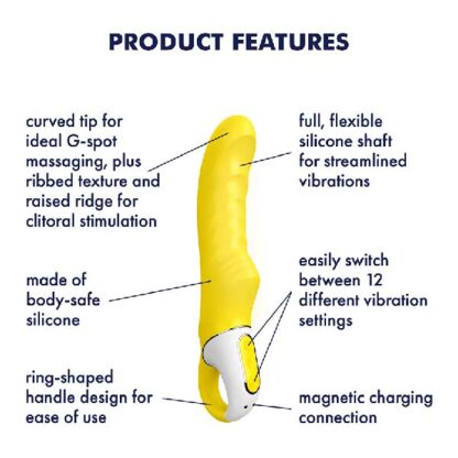 Satisfyer Yummy Sunshine G-Spot Vibrator Features