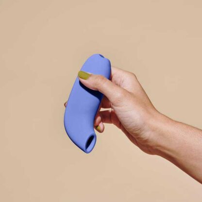 Dame Aer Pressure Wave Clitoral Stimulator Held In Hand