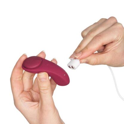 Satisfyer Sexy Secret Vibrating Panties Charging In Hand