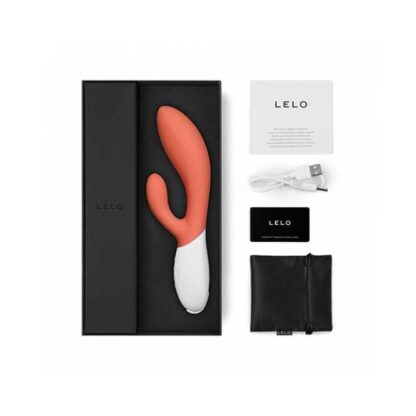 Lelo Ina 3 Rabbit Vibrator Package Contents