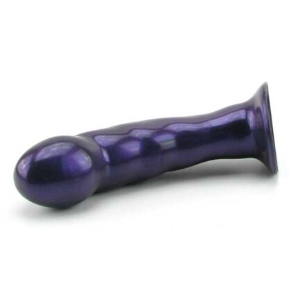 Tantus Acute Midnight Dildo Tip Closeup