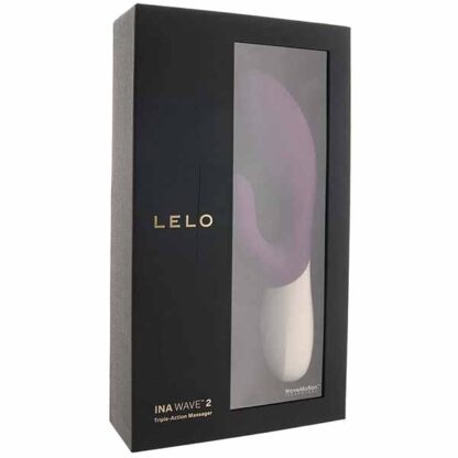 Lelo Ina Wave 2 G-Spot and Clitoral Vibrator Packaging