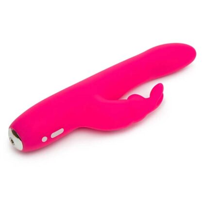 Happy Rabbit Slimline Curve Rabbit Vibrator Laying On Side