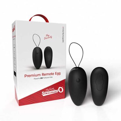 Screaming O Premium Remote Egg Vibrator Packaging