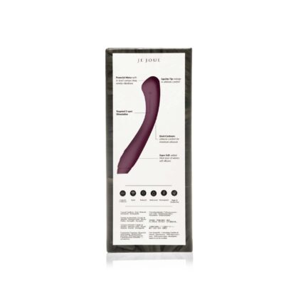 Je Joue Juno G-Spot Vibrator Packaging Back