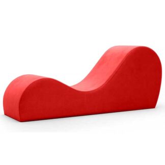 Liberator Cello Chaise Microvelvet Red