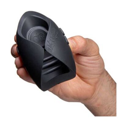 Hot Octopuss Pulse Solo Essential Stroker Held In Hand