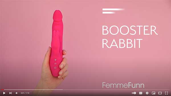 FemmeFunn Booster Rabbit Vibrator Video