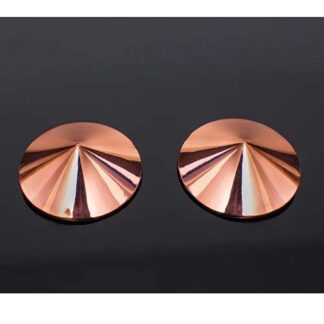 Coquette Rose Gold Metal Pasties