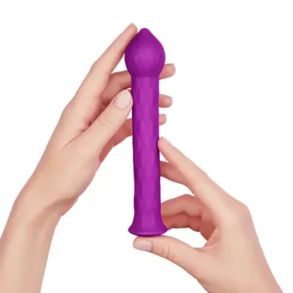 FemmeFunn Diamond Wand Vibrator Held In Hands