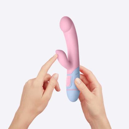 FemmeFunn Ffix Rabbit Vibrator Held In Hand