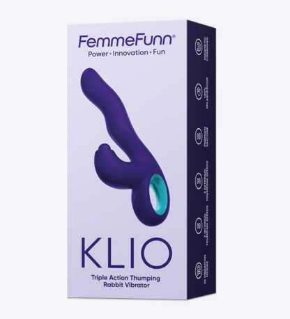 FemmeFunn Klio Thumping Rabbit Vibrator Packaging