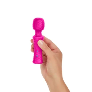 FemmeFunn Ultra Wand Mini Vibrator Held In Hand