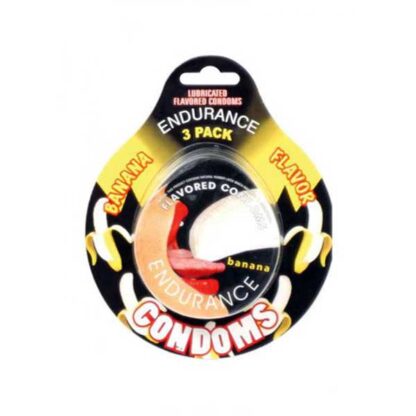 Hott Products Endurance Banana Flavored Condoms