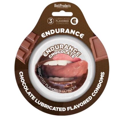 Hott Products Endurance Chocolate Flavored Condoms