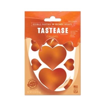 Tastease Edible Pasties and Pecker Wraps Sex Candy Caramel