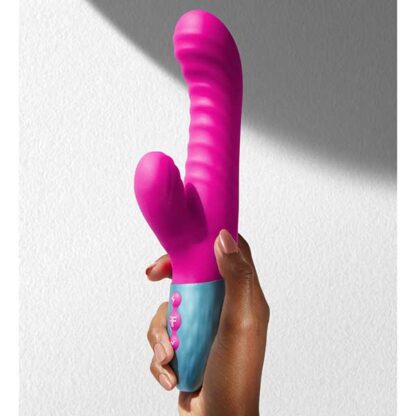 FemmeFunn Delola Rabbit Vibrator Held In Hand