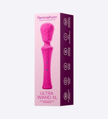 FemmeFunn Ultra Wand XL Wand Massager Packaging
