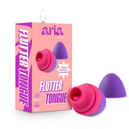 Blush Novelties Aria Flutter Tongue Vibrator Packaging