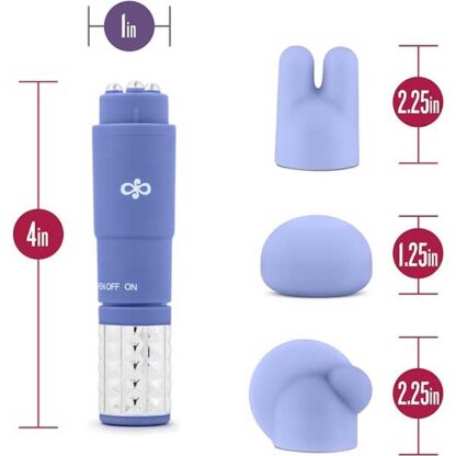 Blush Novelties Rose Revitalize Massage Kit Measurements