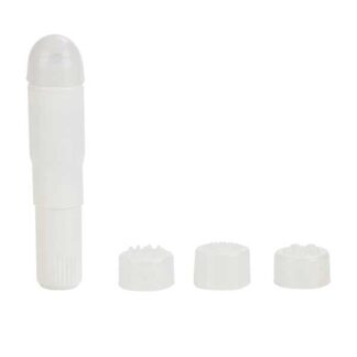 CalExotics Compact WaterPro Pocket Rocket Vibrator and Attachments