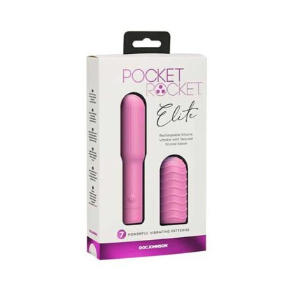 Doc Johnson Pocket Rocket Elite Vibrator Packaging