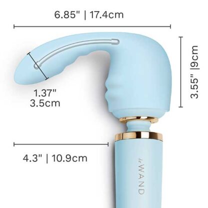 Le Wand Flexi Original Silicone Attachment Dimensions