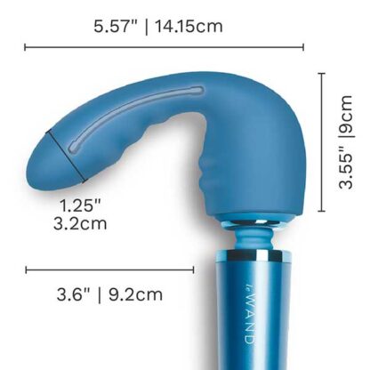 Le Wand Flexi Petite Silicone Attachment Dimensions