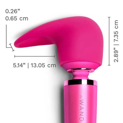 Le Wand Flick Flexible Silicone Attachment Dimensions